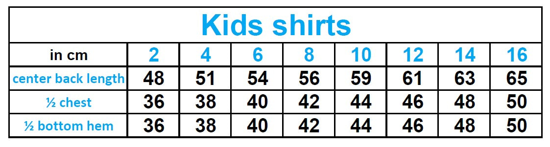 SPF 50+ Kids Fishing Shirts